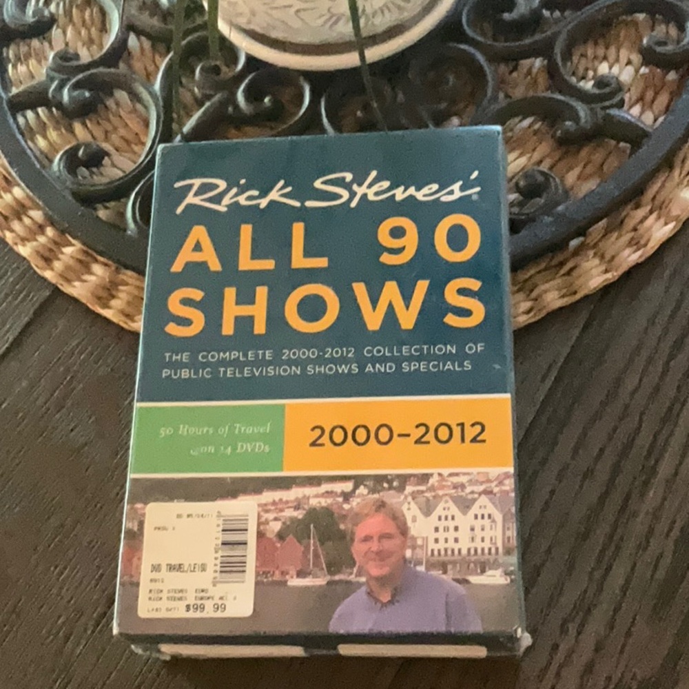 Rick Steves' Europe All 90 Shows from 2000-2012 DVD 14 Discs Set Travel Show